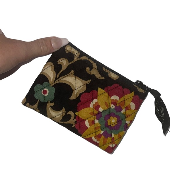 VERA BRADLEY Retired Suzani Mandy Tote & Coin Purse Bundle - Picture 12 of 14